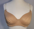 Rosa Faia Bra 32B Nude Duo Straps Twin 5483 Underwired Double Layer Moulded BNWT