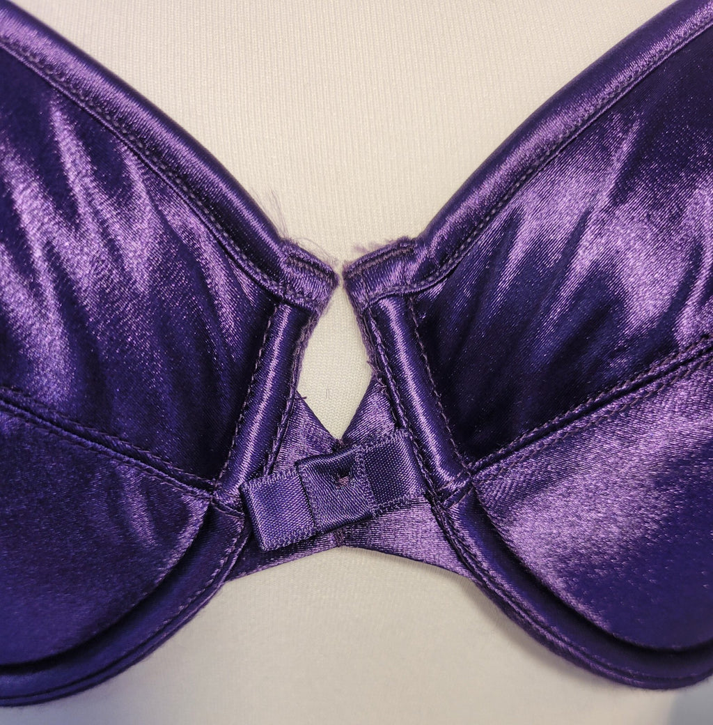 Bra 32DD Purple Padded Balcony  Padded Underwired 9049 by B'ware New with Tags
