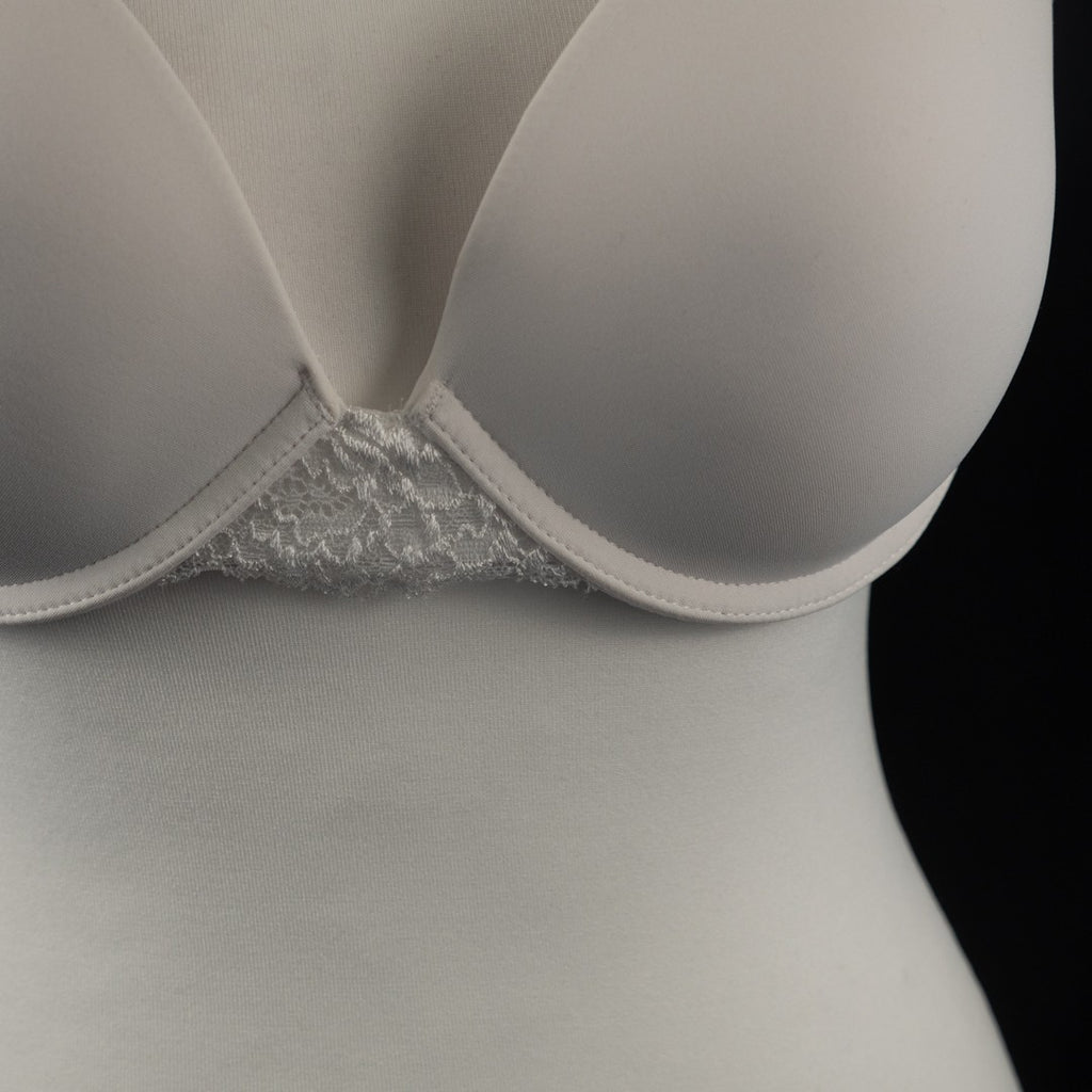 After Eden Bra  32DD White Padded Plunge T-Shirt Underwired BNWT