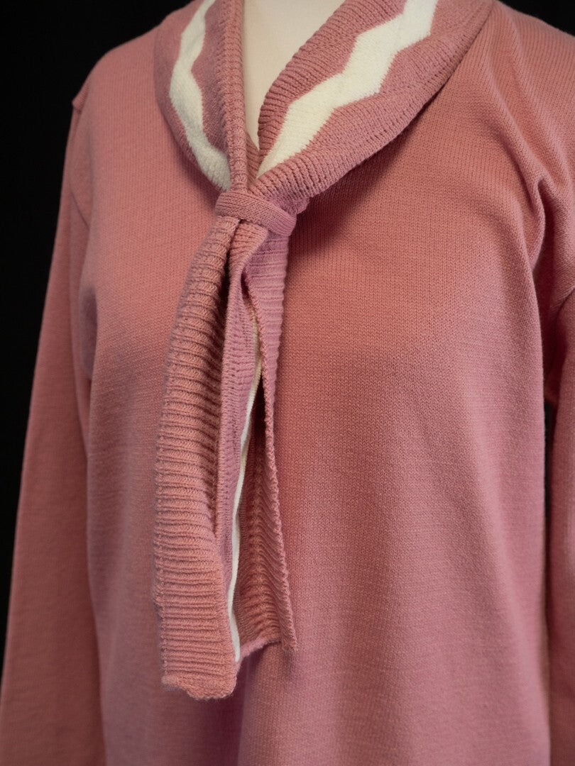 Monique Women's Jumper Pink/White Size M/L NWT