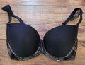 Passionata Bra 30D Black/Nude Padded Plunge Underwired BNWT