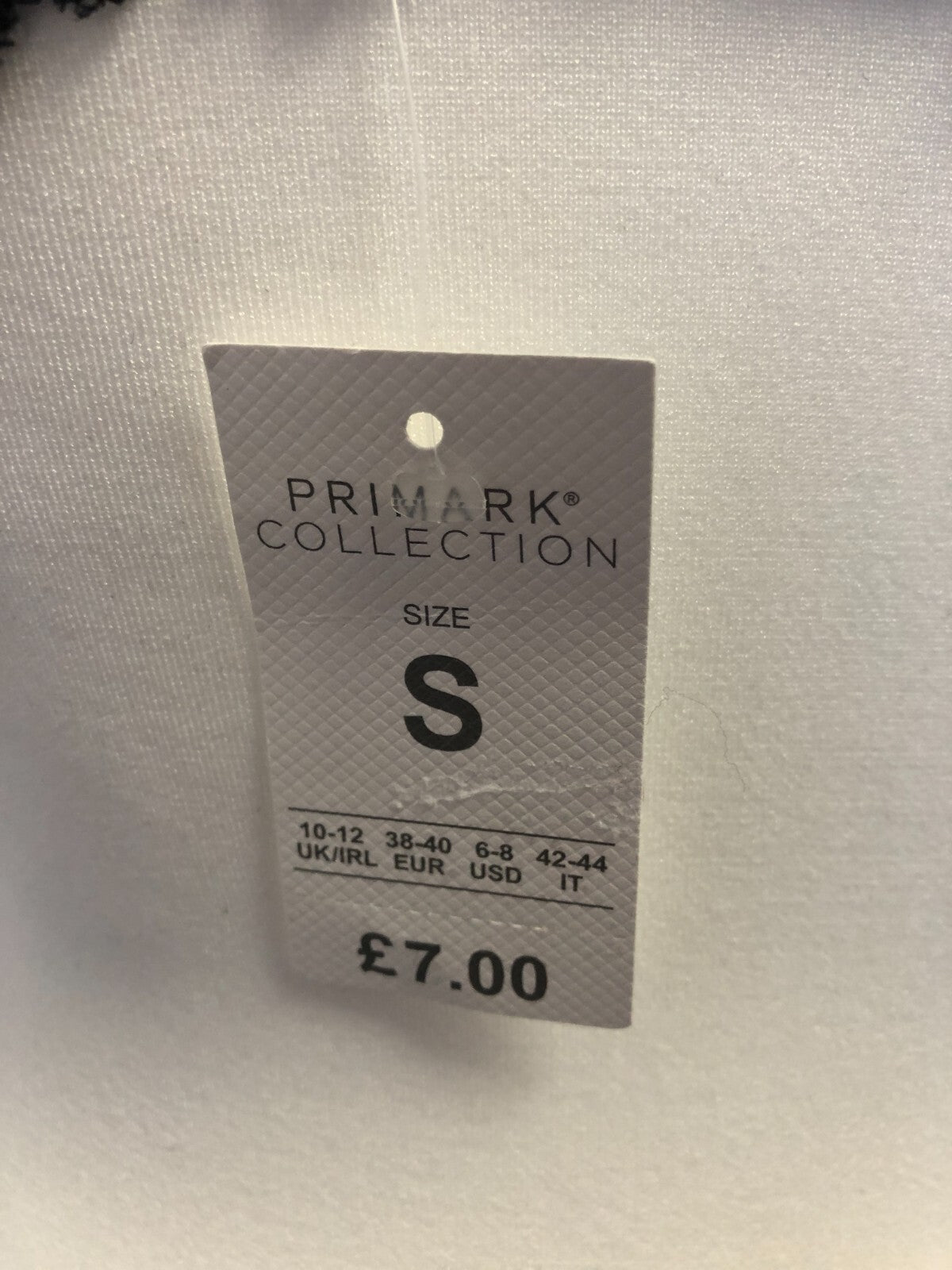 Primark Bralette S Black Floral Non Wired Non Padded BNWT