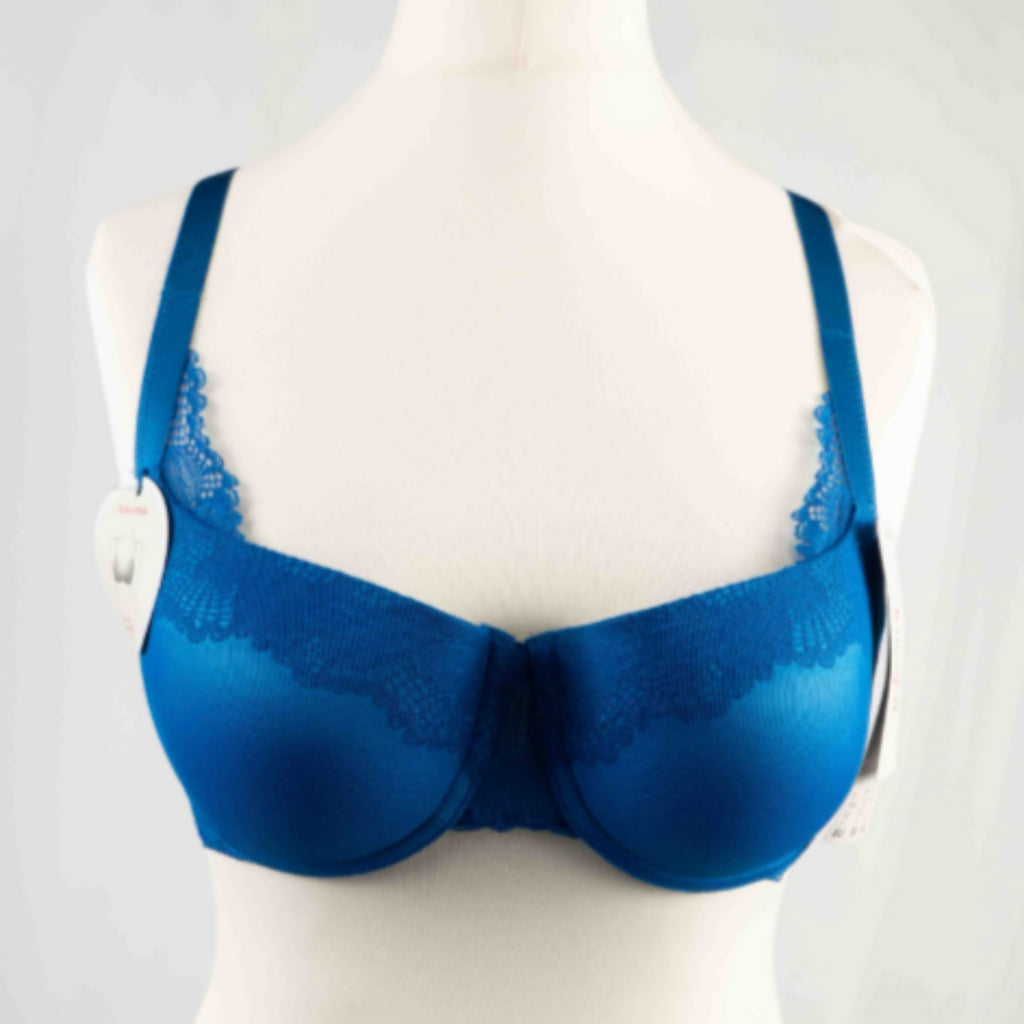 Blue Triumph 38A Push Up Bra Underwired BNWT
