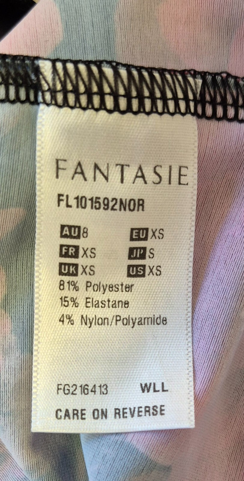 Fantasie 'Lucia' Chemise XS Red &amp; Black NWT