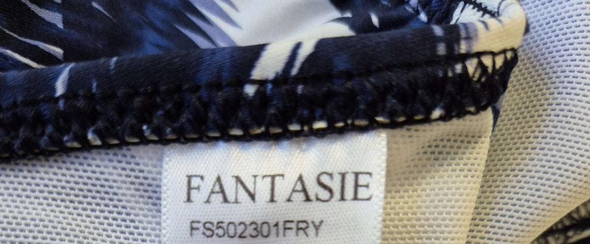 Fantasie 'Carmelita Avenue' Bikini Top Blue/White 32E NWT