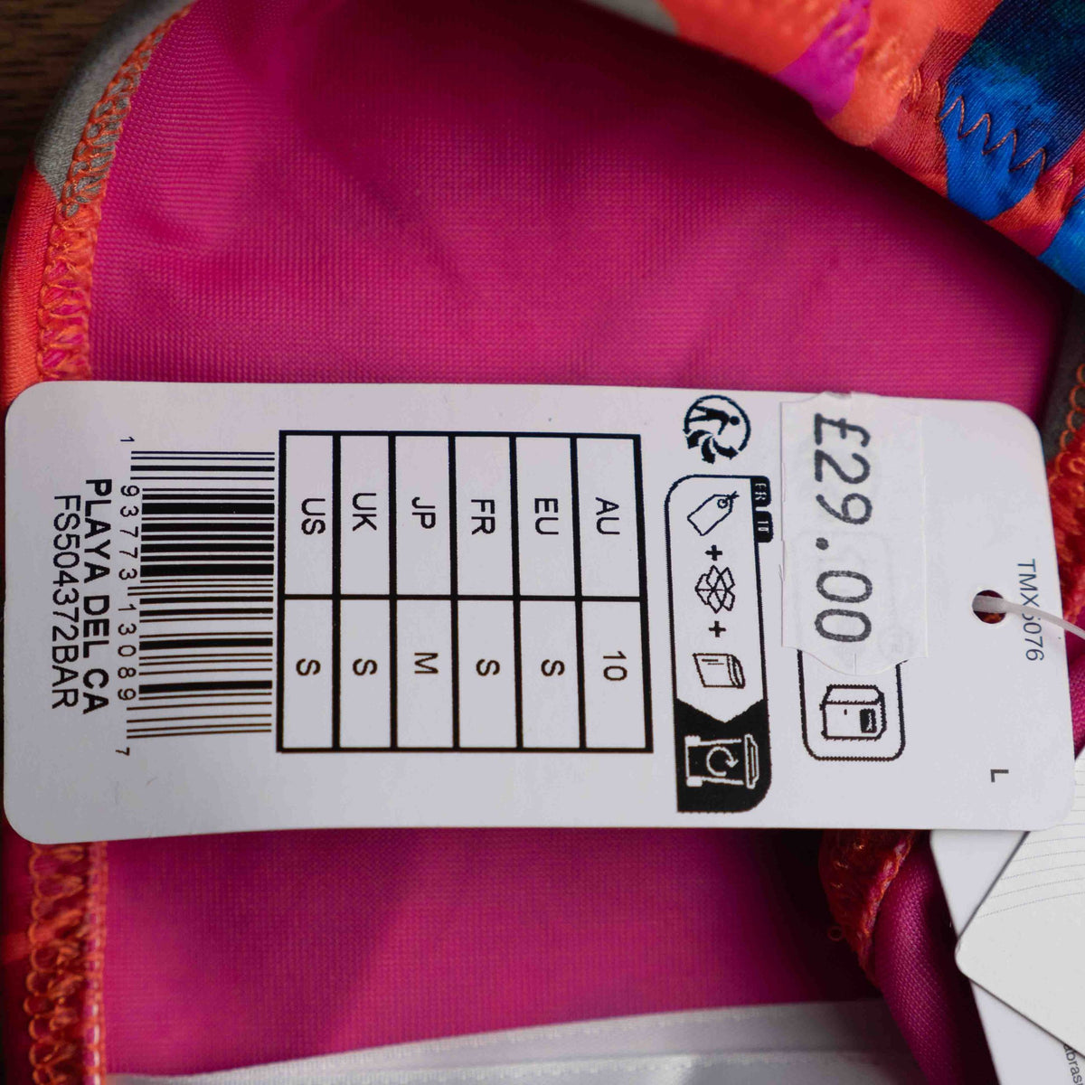 Fantasie pink bikini bottoms vibrant floral pattern, brand new with tags, size small.
