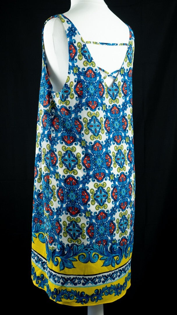 Papaya Dress Multicoloured UK 14 Pre-Owned