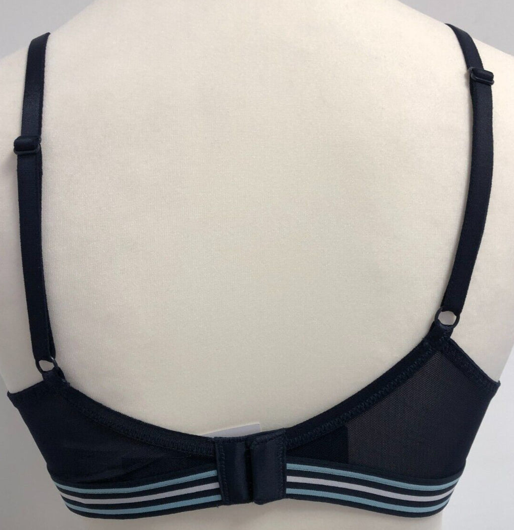 M&amp;S Navy Underwired 36B Bra Brand New With Tag