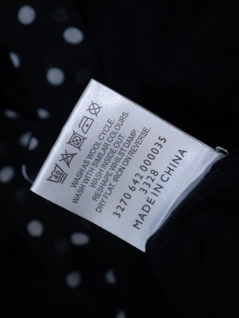 Papaya V-Neck Blouse with Jumper Attached Size 12