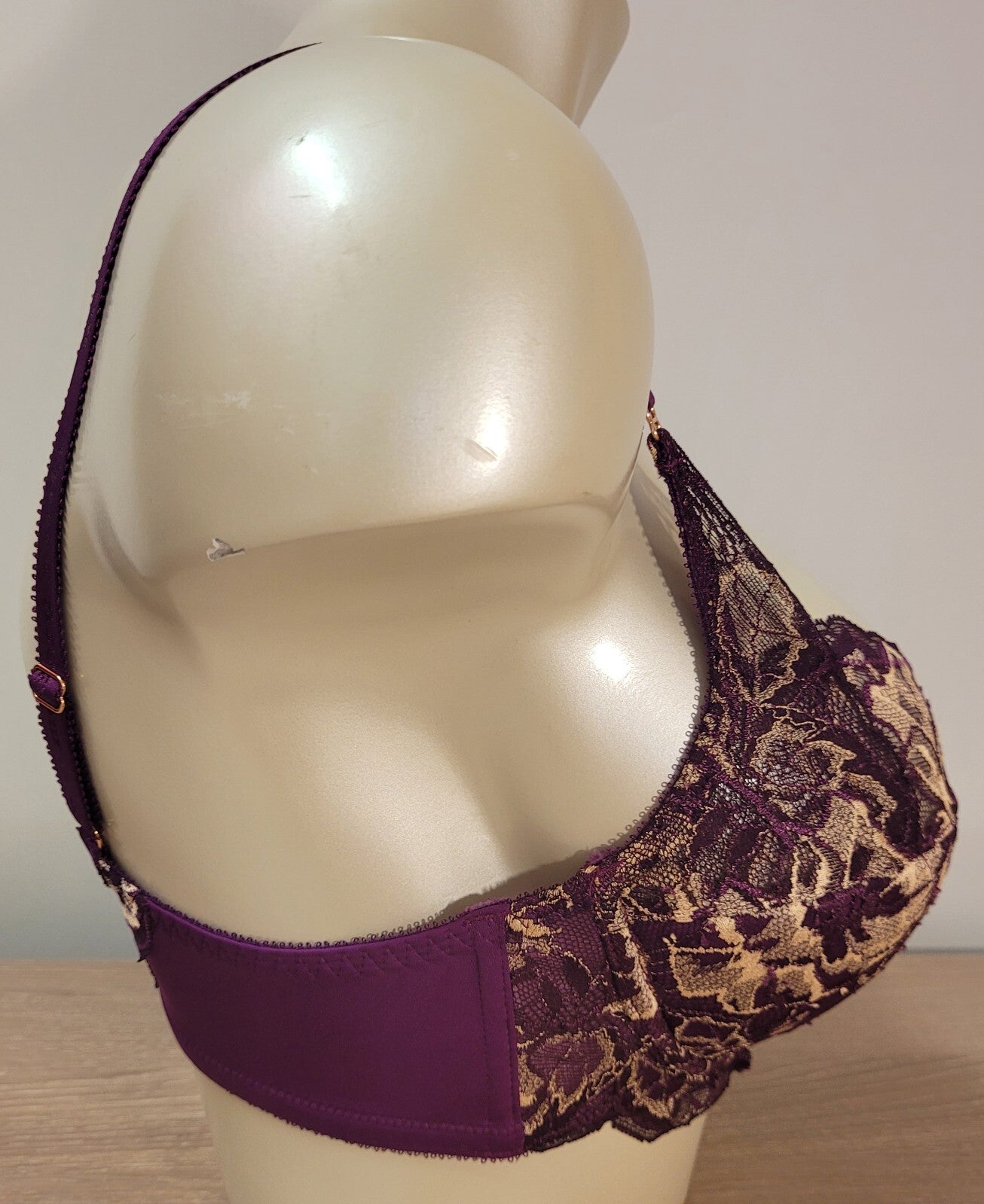 Modern Rarity Bra 34D Purple/Pink Full Cup Underwired Padded by John Lewis BNWT