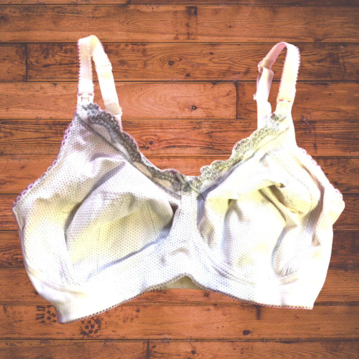 Royce Nursing Bra Ivory 32E Drop Cups Sadie 819 NWT