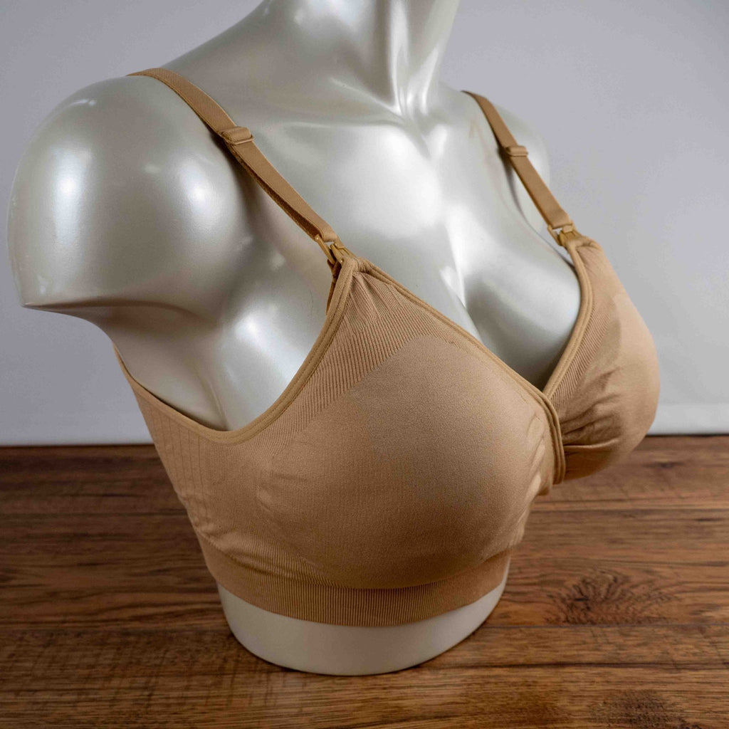 Hofish Beige XL Maternity Bra Padded Non Wired New With Tag