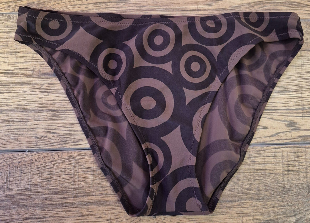 Rosa Faia Bikini Bottoms Brown Eu 34/Medium NWT