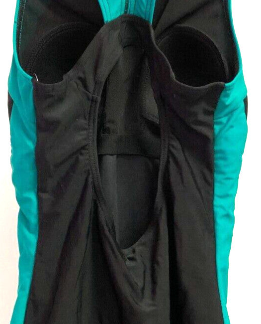 Swimsuit XS Black/Green Non-Wired Padded Racerback by My Charmo BNWT