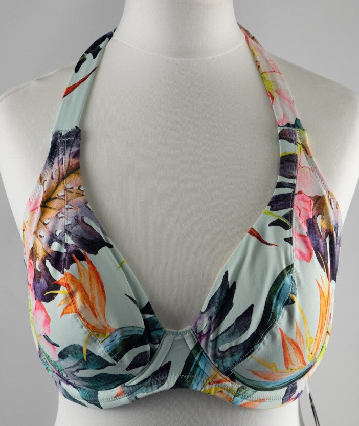 Fantasie 'Paradiso' Bikini Top Multicoloured 32E NWT