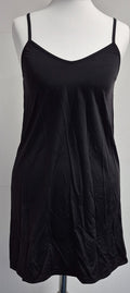 Gaspe Chemise Slip  Size 10 Black NWT