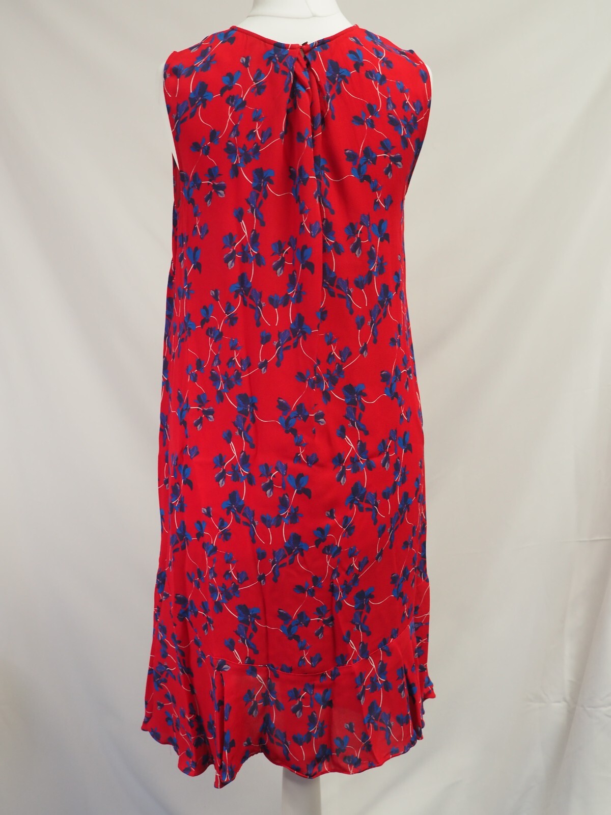 Jigsaw Dress Red/Blue UK 8 Pre-Owned