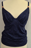 Fantasie Tankini Navy 32E NWT