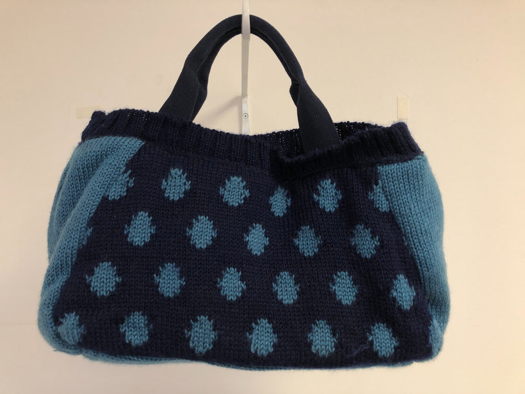 Ollie &amp; Nic Navy and Aqua Handbag Pre-Owned
