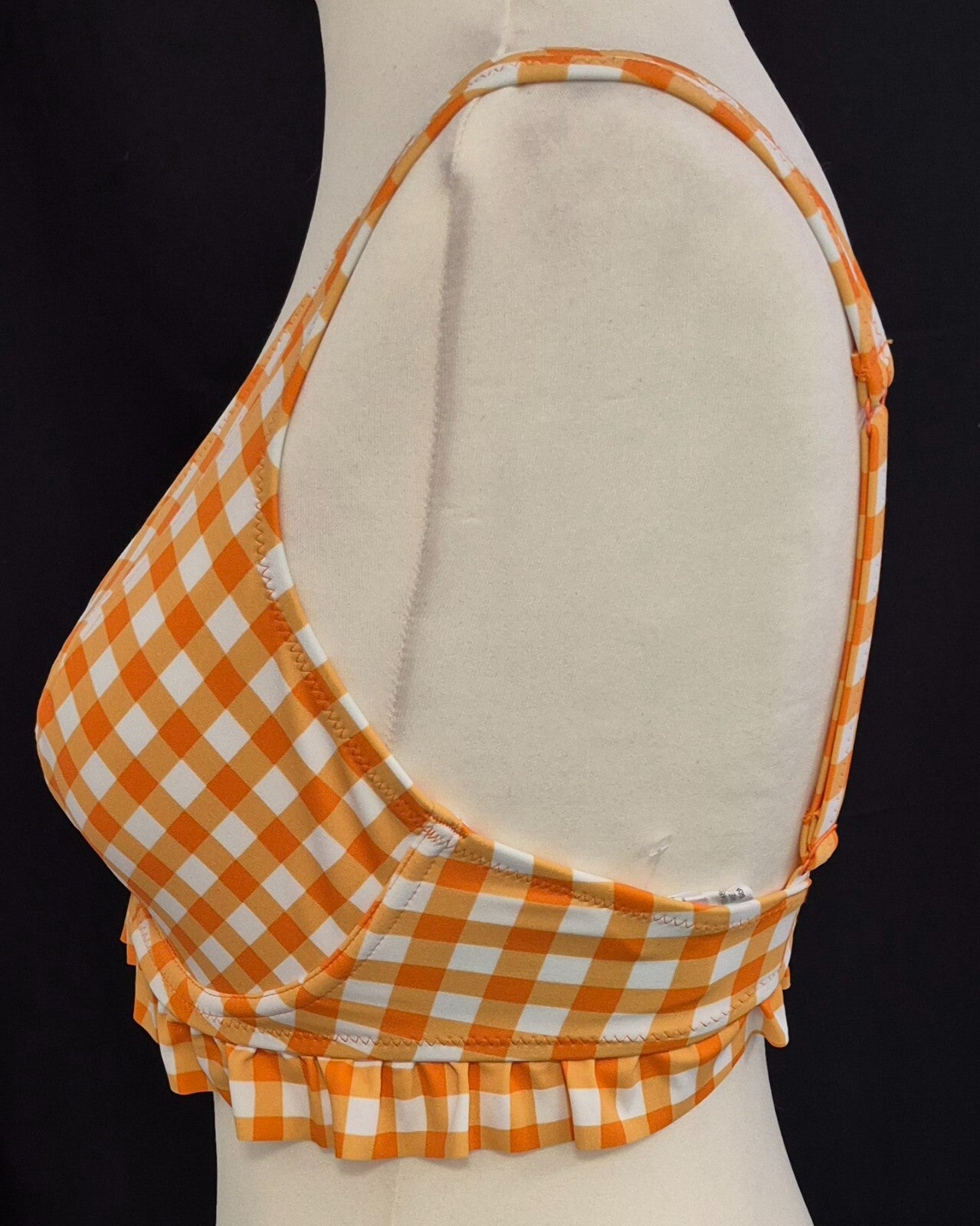 Freya Bikini Top Orange/White 30F NWT