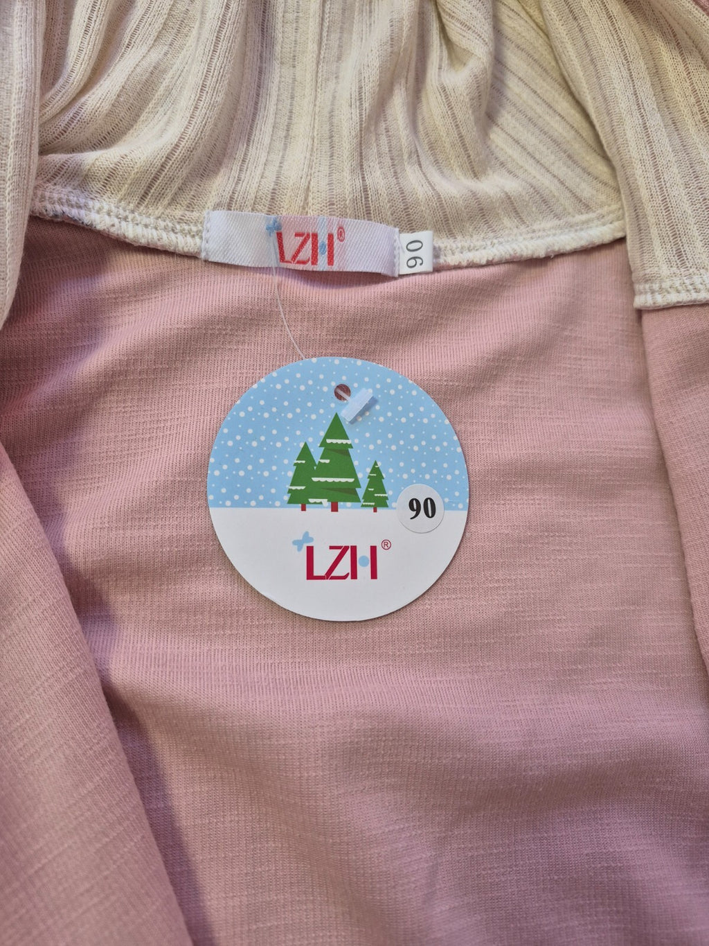 LZI I  Babygrow Pink 90cm  NWT
