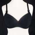 Nursing Bra 34B Black Amy LD009 Drop Down Cups by Lorna Drew BNWT
