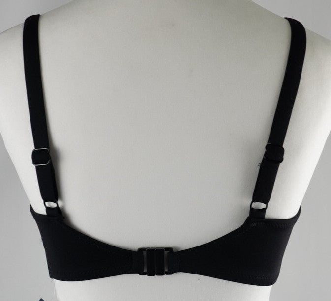 Fantasie Bikini Top Black/Bronze 32E NWT