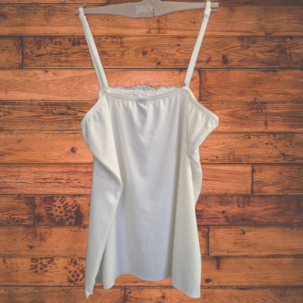 Gaspe Camisole White 10 Top NWT