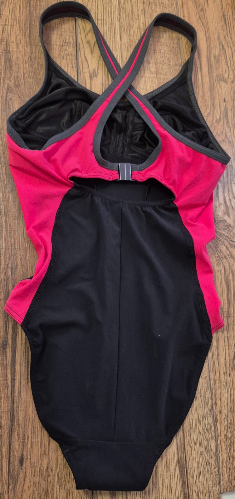 Freya Active Swimsuit Black/Pink 30C NWT