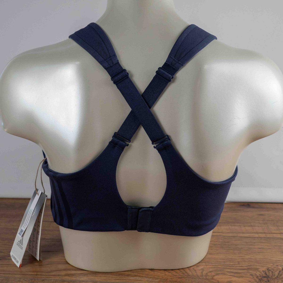 Adidas Navy Padded Sports Bra Size XXLC New With Tags