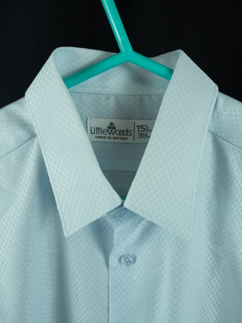 Littlewoods Men's Shirt Pale Blue 44"/15.5" Pre-Owned