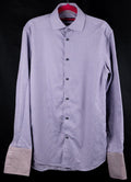Next Signature Regular Fit Pink/Purple Checked 37cm Shirt Pre-Owned