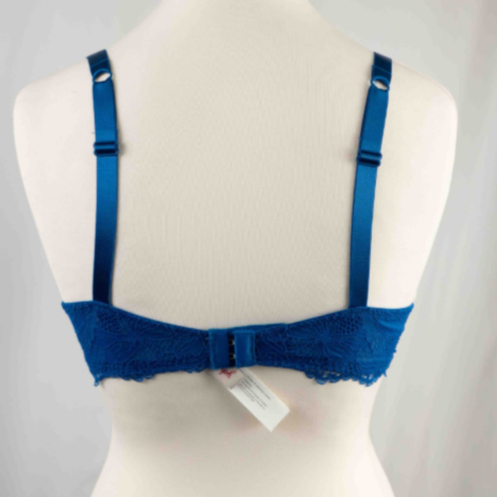 Blue Triumph 38A Push Up Bra Underwired BNWT