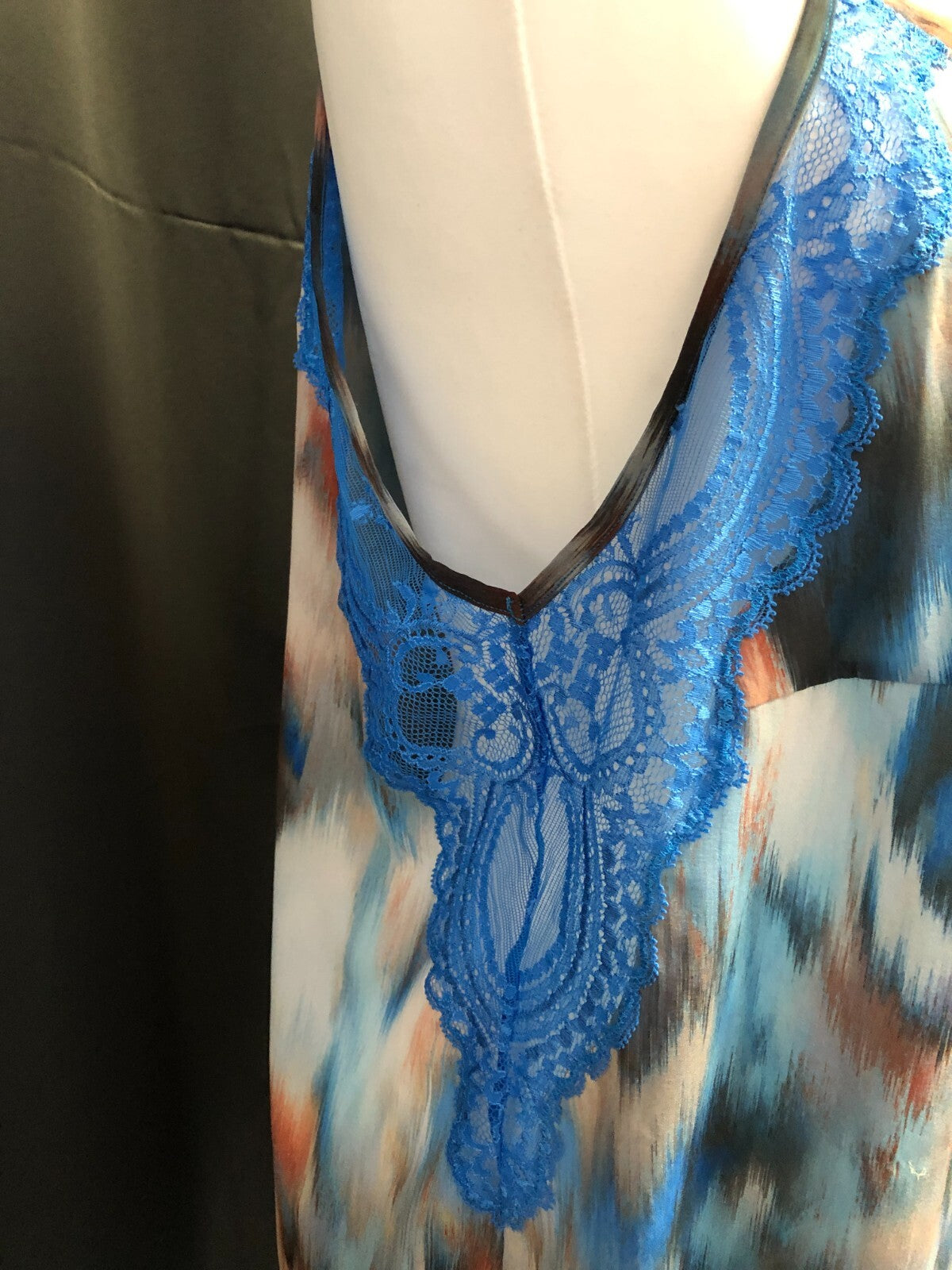 Wacoal Camisole Blue Floral Blur S Non Wired Non Padded BNWT