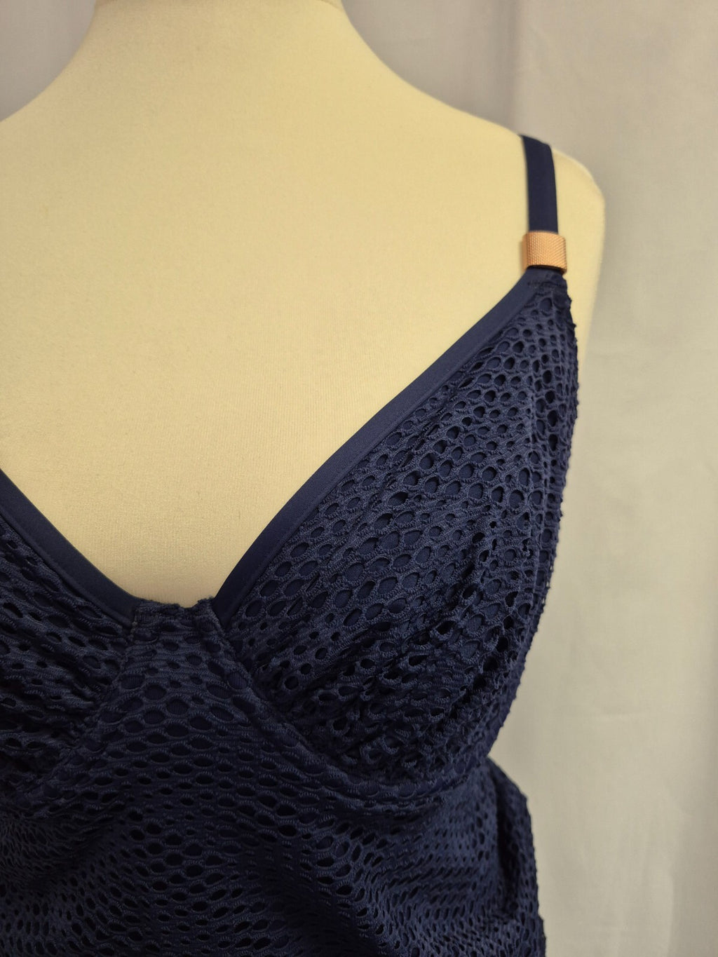 Fantasie Tankini Navy 32E NWT