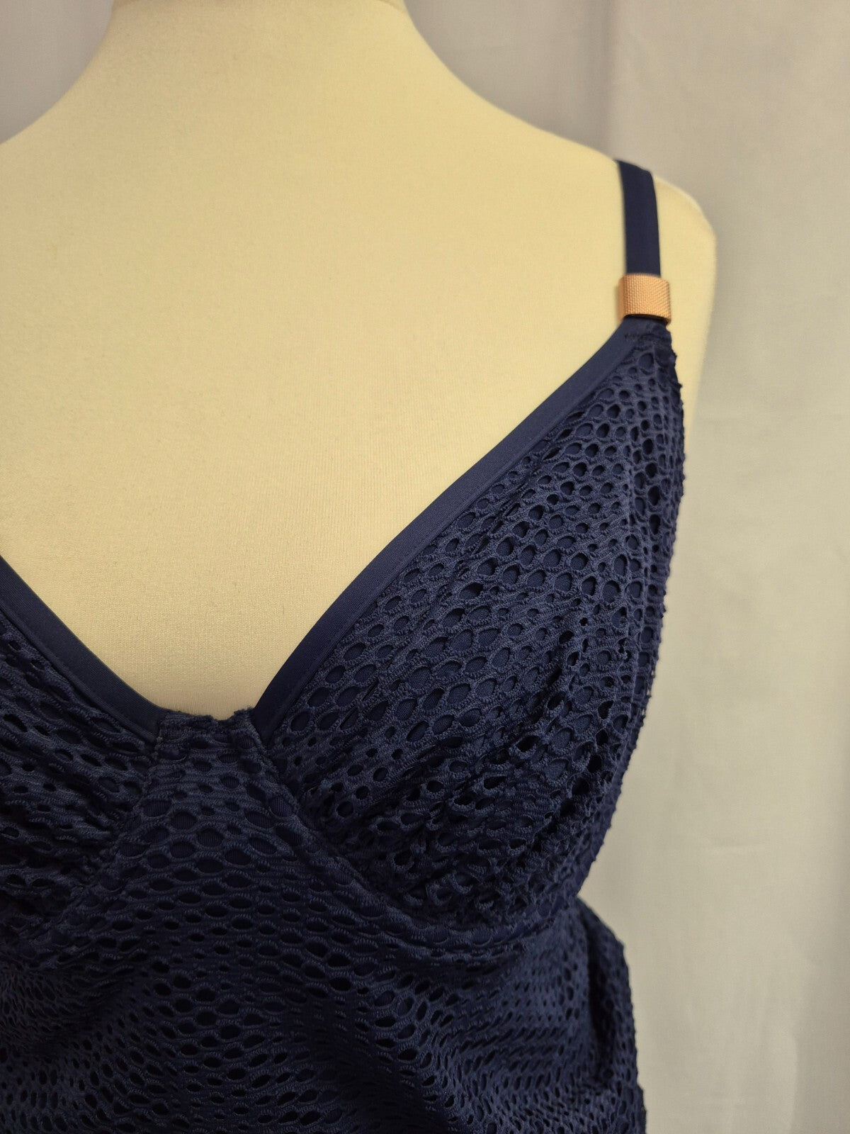 Fantasie Tankini Navy 32E NWT