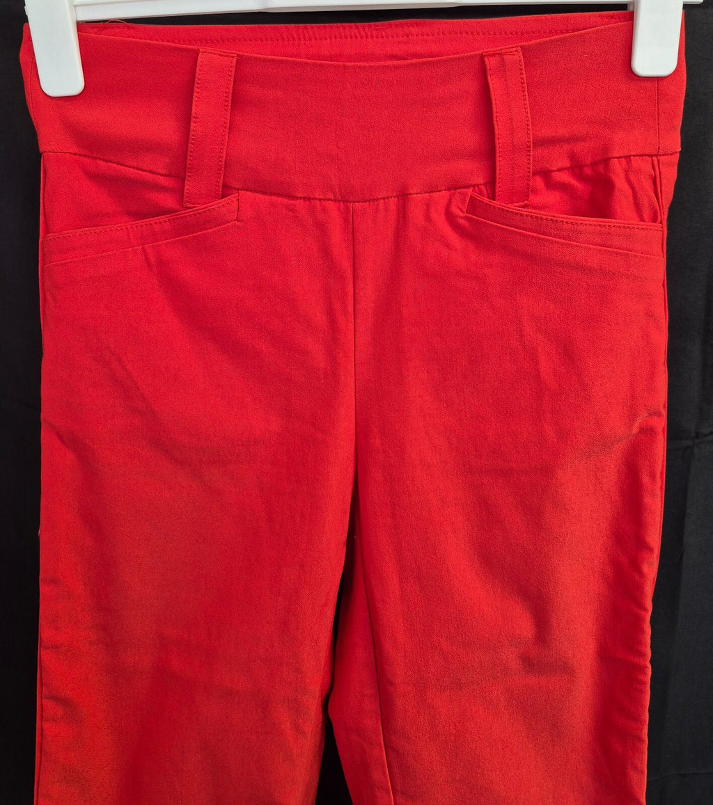 Swing Out Sister Womens Red Trousers Size 8 Pre-Owned