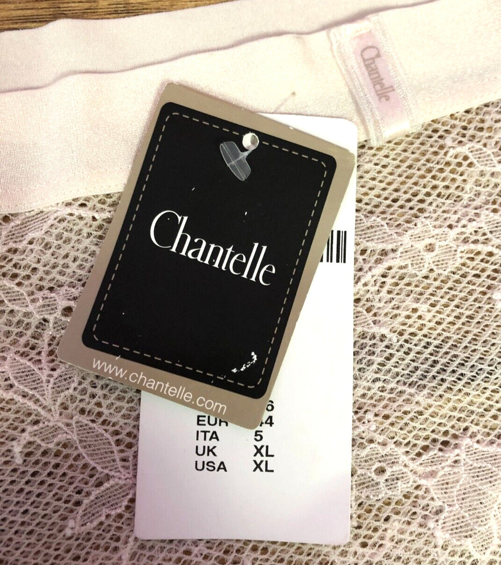 Chantelle Knickers XL Light Pink Lace Hipsters 6724 New with Tags