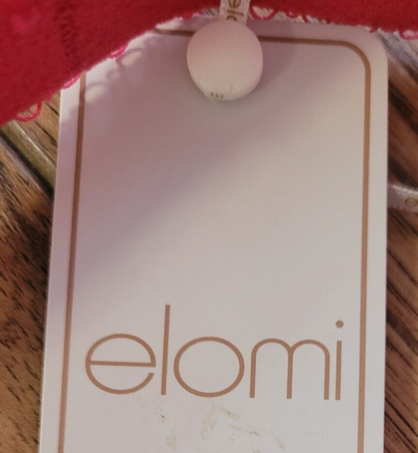ELOMI Bra 42DD Pink Floral Full Cup Underwired Non Padded Morgan EL4110 BNWT