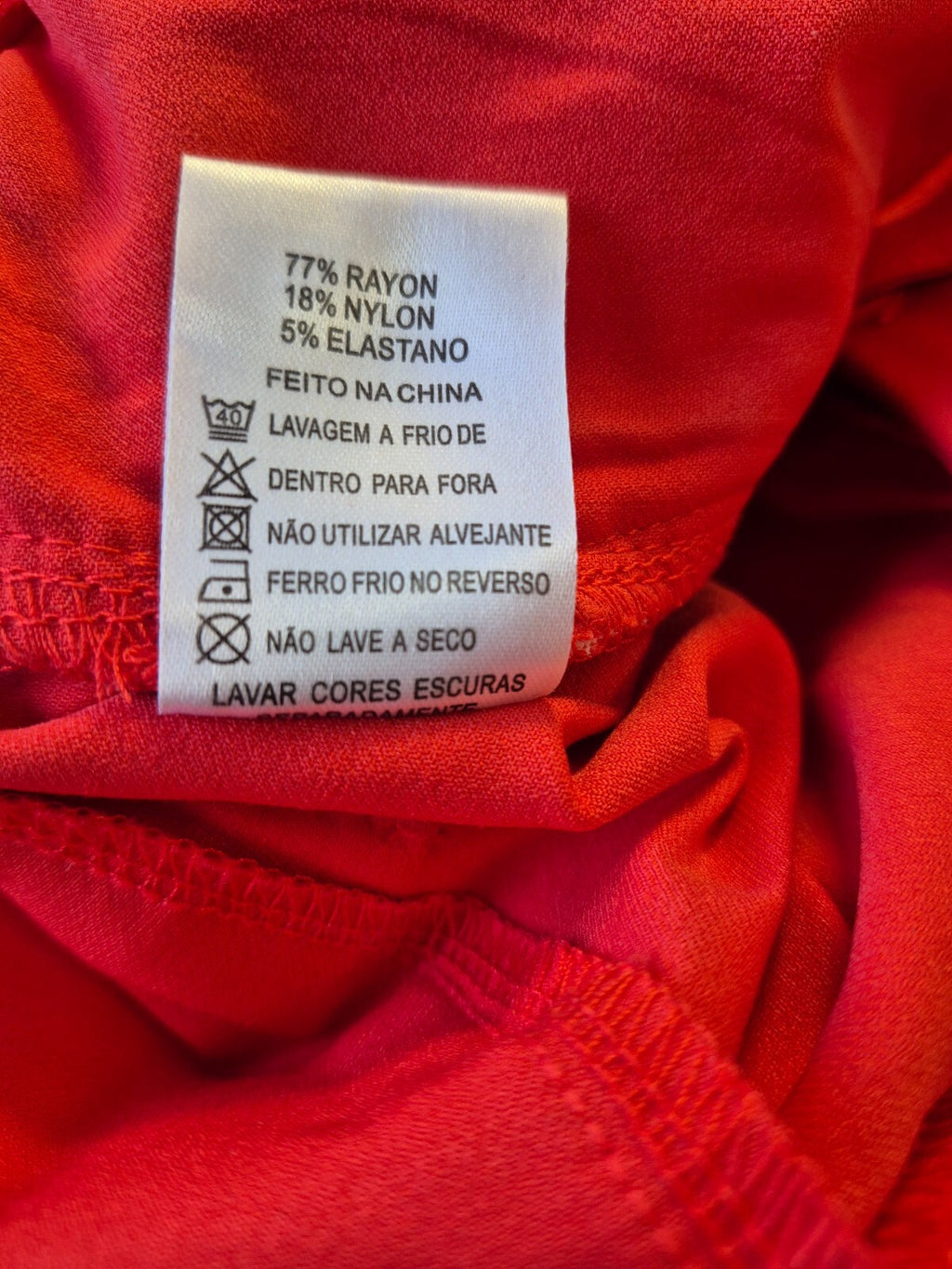 Swing Out Sister Womens Red Trousers Size 8 Pre-Owned