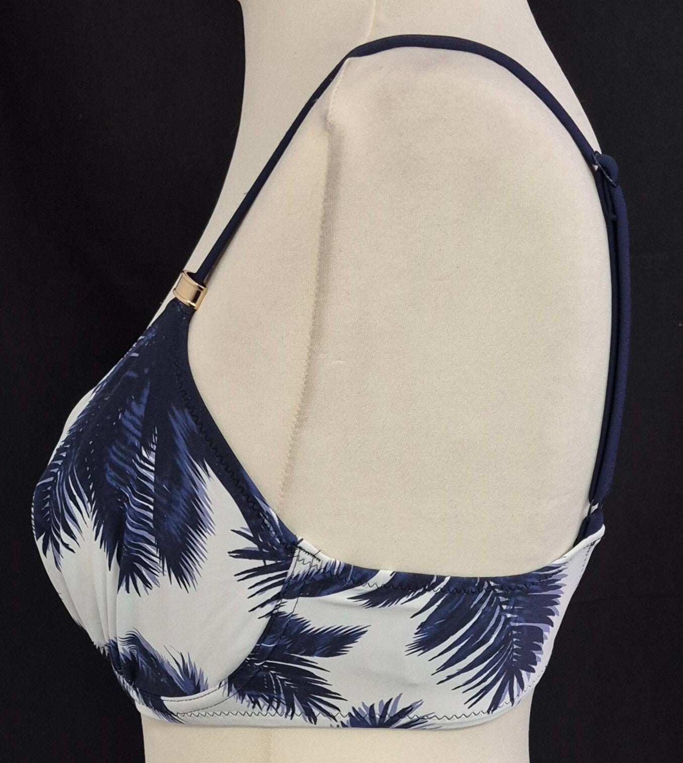 Fantasie 'Carmelita Avenue' Bikini Top Blue/White 32E NWT