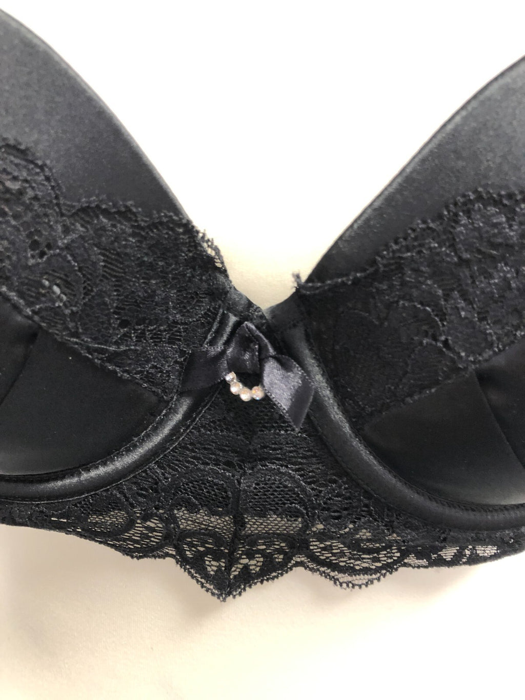 Matalan Longline Black Floral Underwired 36B Bra | BNWT