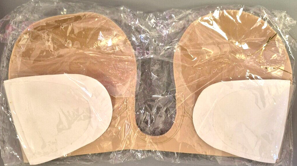 DECENY CB Invisible Silicone Bra DD Cup Nude Reusable New in Pack