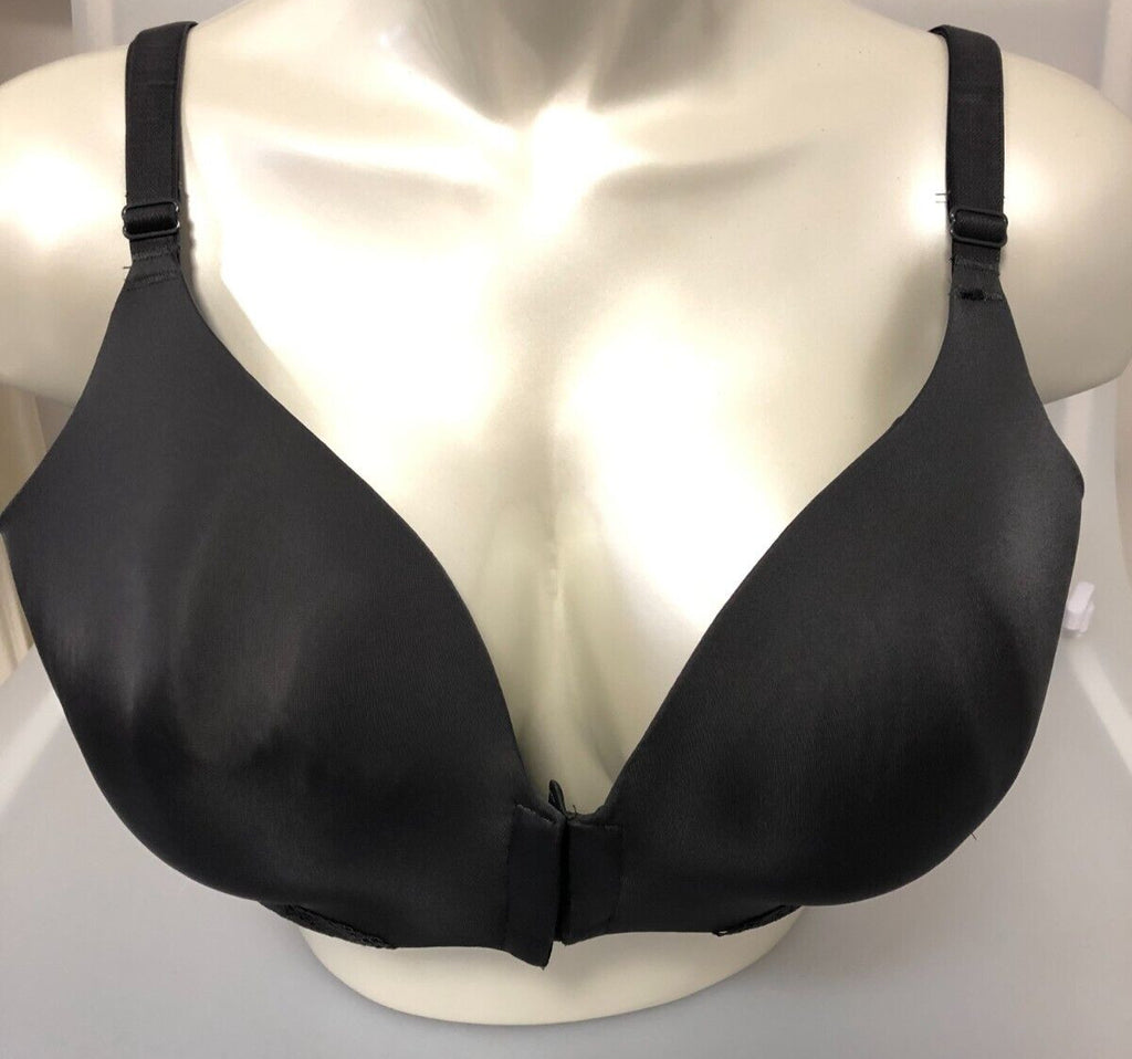 Primark Charcoal Floral Front Fastening Supporting 40D Bra BNWT