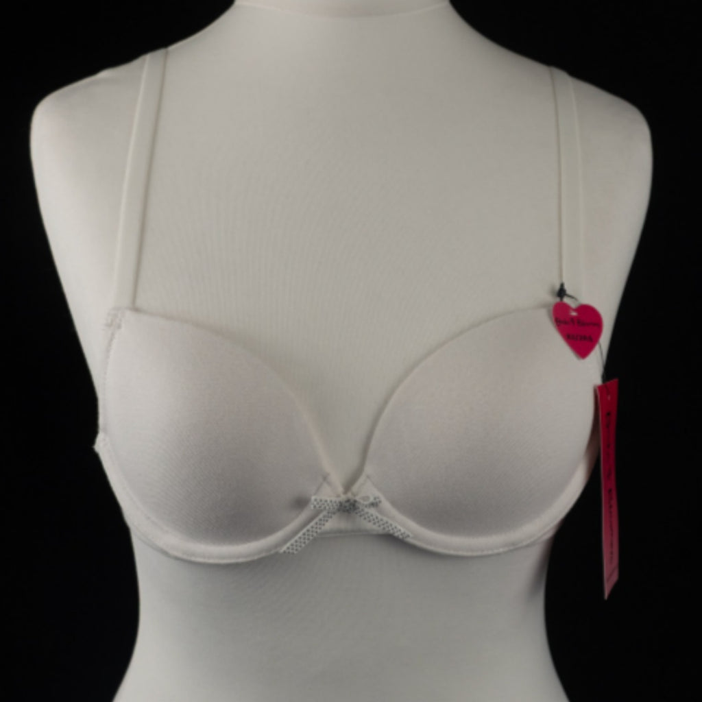 White T-Shirt Underwired 34B Bra by Boobs &amp; Bloomers NWT
