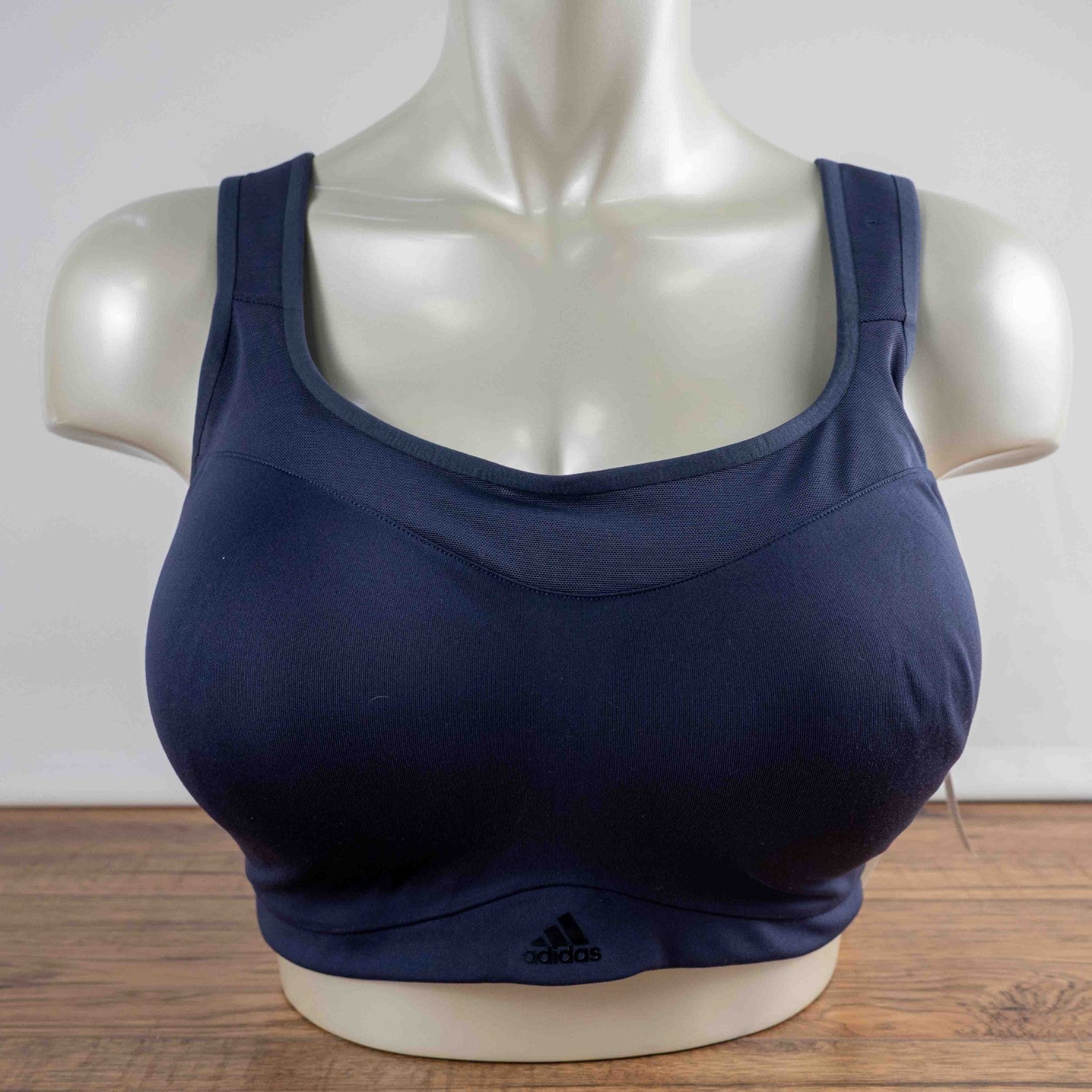 Adidas Navy Padded Sports Bra Size XXLC New With Tags