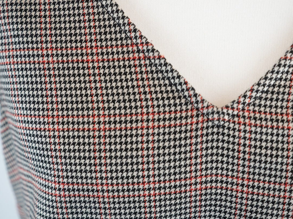 George At Asda Checkered Sleeveless Dress Size 10 Pre-Owned