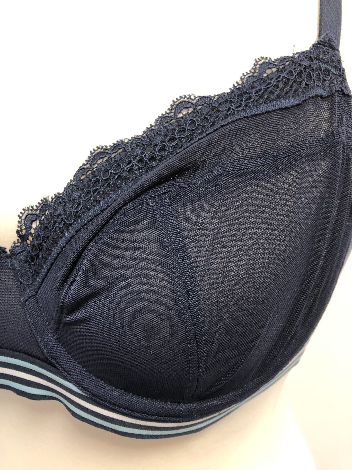 M&amp;S Navy Underwired 36B Bra Brand New With Tag