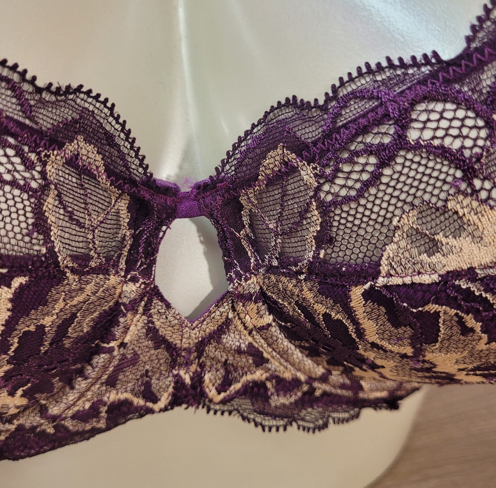 Modern Rarity Bra 34D Purple/Pink Full Cup Underwired Padded by John Lewis BNWT