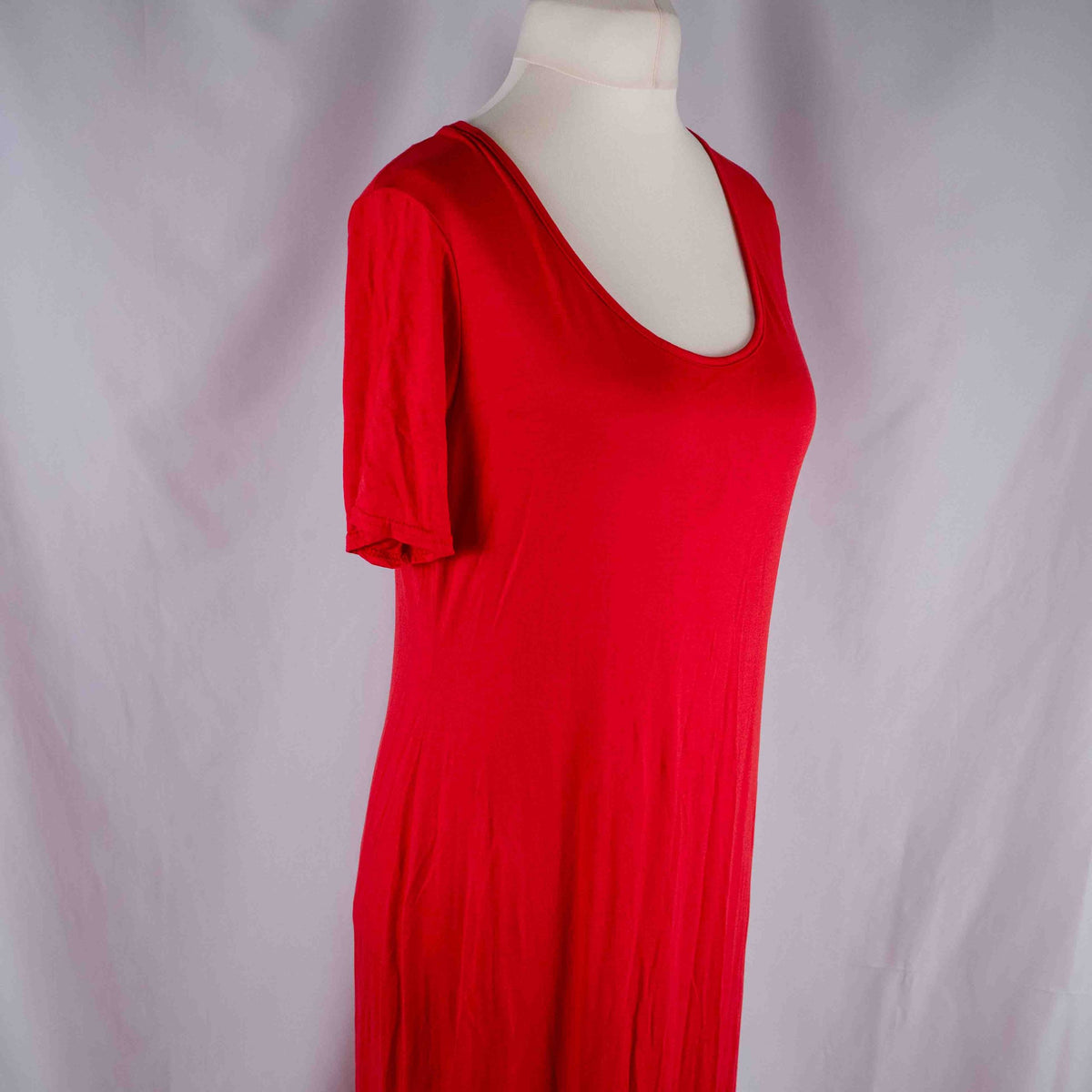 Boohoo Red Maxi Dress Size 18 NWT